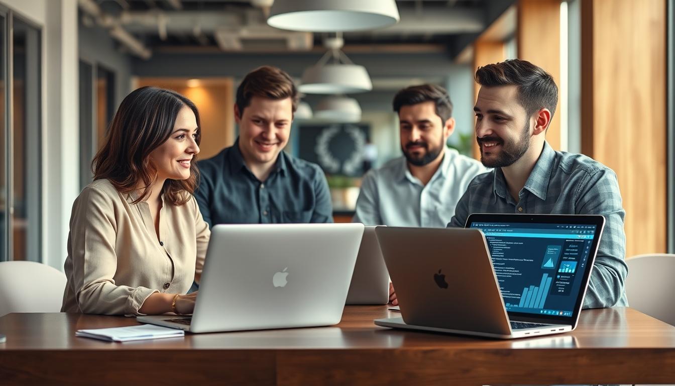 Business growth supported by software development